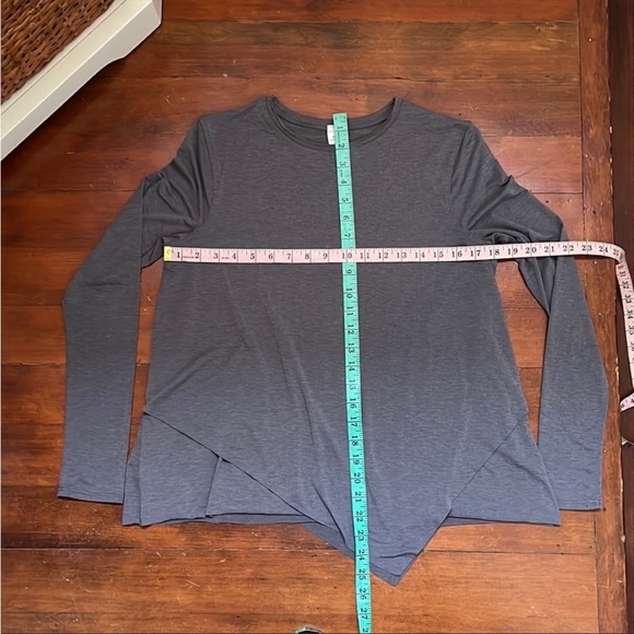 Lululemon Sweetest Day Long Sleeve *Tencel Heathered Titanium - Picture 14 of 15